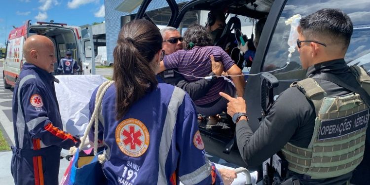 SSP resgata idosa que teve ataque cardíaco no interior do Amazonas