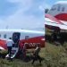 Vídeo: avião derrapa na pista e não consegue decolar no interior do Amazonas