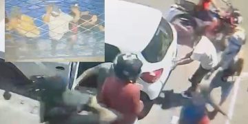 Vídeo: 20 bandid0s são filmados saqueando loja náutica no Centro de Manaus 