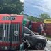 Vídeo: carreta tomba na Cosme Ferreira e motorista é retirado ferid0 na cabeça