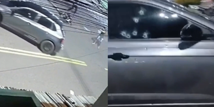 Dois homens são emb0scados e bal3ados dentro de carro em Coari; veja o at@que