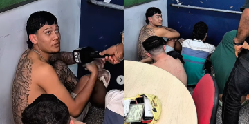 Sexteto é pr3s0 por ag10tagem em Manaus e um dos suspeitos reclama do cliente: ‘Merece muito ch1fre’