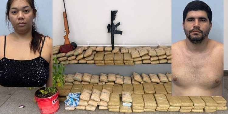 Casal pres0 em Manaus com R$ 6 milhões em mac0nha ia receber só R$ 2 mil pelo serviço 