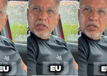 Vídeo: policial diz que vai deg0lar a ex em Manaus e jogar futebol com o crânio