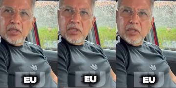 Vídeo: policial diz que vai deg0lar a ex em Manaus e jogar futebol com o crânio