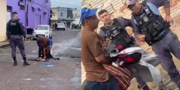 Vídeo: marido pega esposa com “Ricardão” e ainda tem roupas jogadas na rua em Manaus