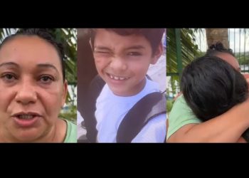 Luto: mãe do menino de 12 anos atr0pelado na saída da escola em Manaus chora: ‘ele foi com Jesus’