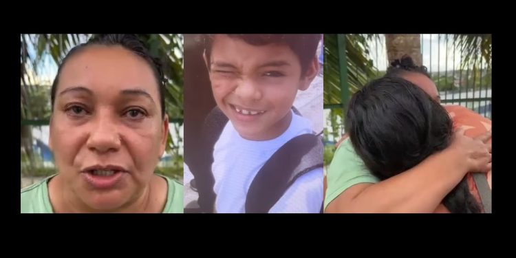 Luto: mãe do menino de 12 anos atr0pelado na saída da escola em Manaus chora: ‘ele foi com Jesus’