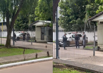 Vídeo: Det3nto f0ge pela janela durante videoconferência no Fórum de Itacoatiara