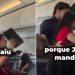 Vídeo: missionária tenta pregar no avião, mas é impedida: ‘Jesus que mandou’