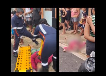 Tirotei0 na rua deixa pistoleir0 ferid0 no interior do Amazonas