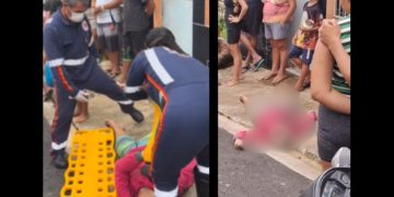 Tirotei0 na rua deixa pistoleir0 ferid0 no interior do Amazonas