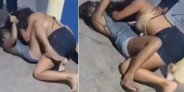 Vídeo: disputa por calabresa acaba com blindadas no chão em Maués