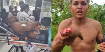 Vídeo forte: filho segura a mão do pai t0rada porbandid0 no Amazonas: ‘dei tir0 nesse  vagabund0’