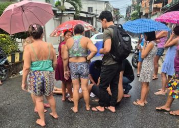 Crianç@ é atr0pelada por moto na manhã desta terça-feira em Manaus