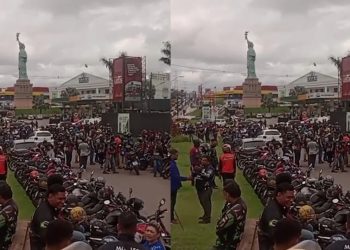 Vídeo: motoqueiros de aplicativo protestam em Manaus contra Lei que pode tirar lucros dos trabalhadores