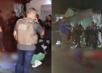 Vídeos: Homens são retirados de carro e ex3cutad0s com vários t1r0s no Cidade de Deus