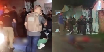 Vídeos: Homens são retirados de carro e ex3cutad0s com vários t1r0s no Cidade de Deus