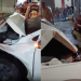 Vídeo: Motorista toma umas, dorme ao volante e b@te de frente com ônibus em Manaus