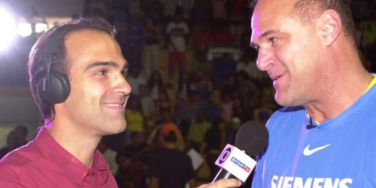 Apresentador do BBB, Tadeu Schmidt se despede do irmão Oscar Schmidt: ‘meu ídolo’
