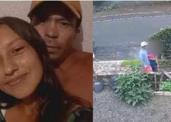 Vídeo: Menina de 17 anos caminhando com bebê no colo é ass@ssinada pelo ex; ele se mat0u depois