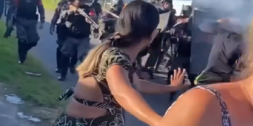 Vídeo: Reintegração de posse no Tarumã com 300 famílias termina com cr1anças f3ridas