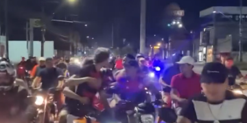 Vídeo registra princípio de tumulto durante ‘rolezinho’ na Zona Leste de Manaus; veja