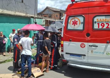Vídeo forte: Samu confirma m0rte de idosa atr0pelada agora há pouco em Manaus