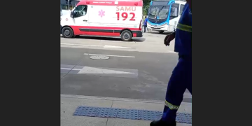 Vídeo: Mecânico m0rre esmagado por ônibus durante serviço no Tarumã, Zona Oeste de Manaus