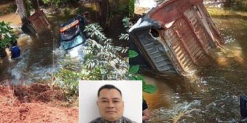 Viatura cai no igarapé e subtenente da PM m0rre no Amazonas