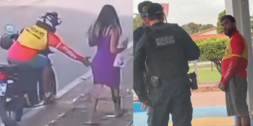 Vídeo: Mototaxista t@rad0 é pr3s0 ao ser flagrado passando a mã0 em menina de 14 anos na rua