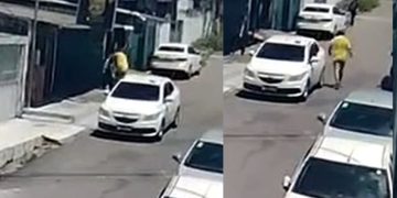 Vídeo: polícia procura taxista filmado agredind0 menina de 12 anos em Manaus