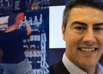 Vídeo: Delegado tenta furtar iguaria de luxo e é abordado ao sair sem pagar