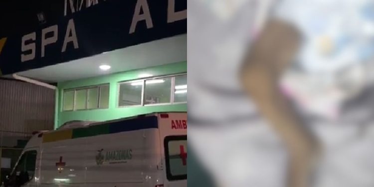 Fotos mostram f3rimentos em bebê levado sem vida ao SPA Alvorada