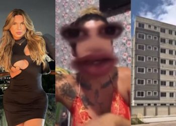 Influenciadora 'Sereia do Amazonas' é expulsa por andar de roupa íntima dentro de apartamento; vídeo