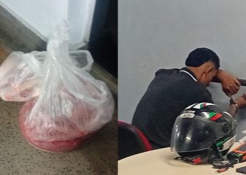 ‘Ladrão de picanha’ é detido após furto no Baratão da Carne da avenida das Torres