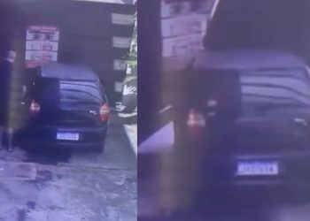 Vídeo: Cliente dá prejuízo, ameaça equipe e foge de motel no bairro Flores