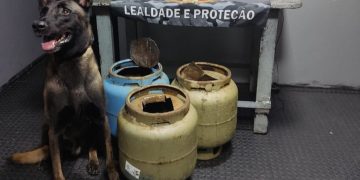 Droga avaliada em R$ 590 mil é encontrada dentro de botijas em embarcação em Coari