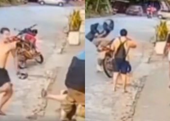 Vídeo: Agress0r at4ca ex com machadinha, é atingido por pedestre e m0rr3