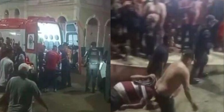 Irmãos são bal2ad9s durante festa tradicional em comunidade rural de Manacapuru