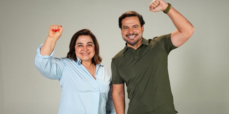 Valdemar Costa Neto desembarca em Manaus para oficializar pré-candidaturas de Maria do Carmo ao Governo e Alberto Neto ao Senado