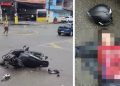 Vídeo urgente: entregadora m0rre em vi0lento acidente de moto em Manaus  