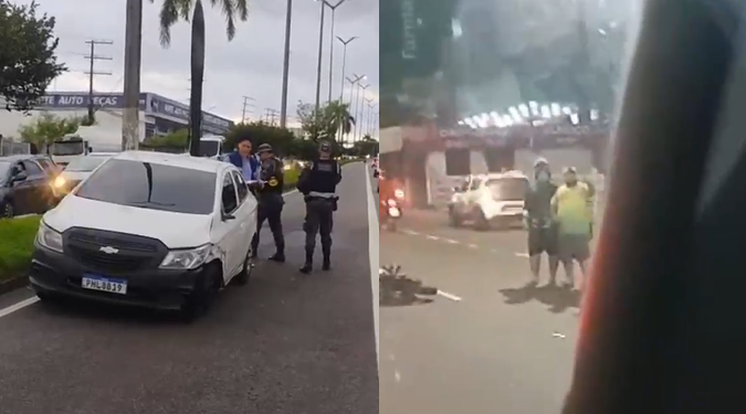 Vídeo: Ac1dente gr@ve na Torquato Tapajós deixa motociclista amput@d0 e motorista é pres0