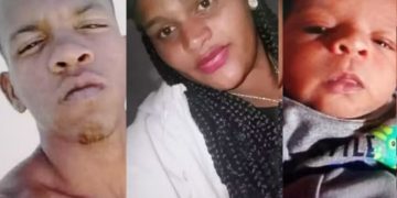 Imagens fortes: veja como ficou casal m0rto a tir0s junto com seu bebê dentro de casa