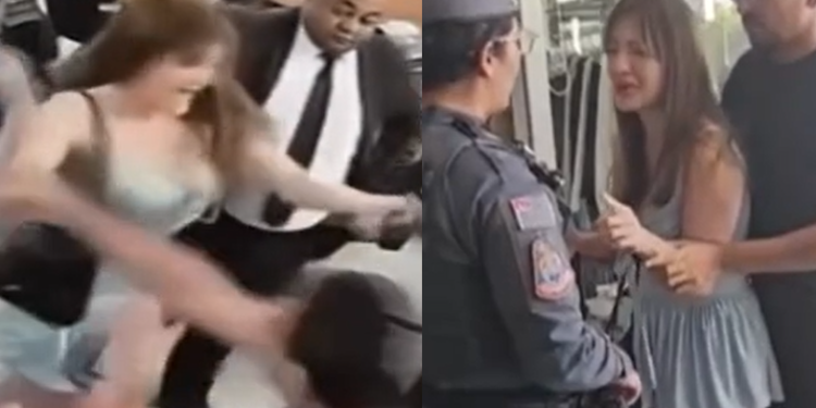 Vídeo: Cliente dá f@cad@ em cabeleireiro após reclamar de ‘corte químico’ nos cabelos