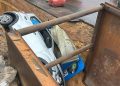 Cigás retira carro que caiu nas obras do gasoduto em Manaus, mas não sabe quem é o dono