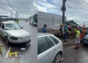 Vídeo urgente: batida vi0lenta deixa vários feridos na Avenida do Turismo