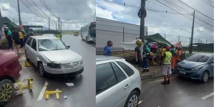 Vídeo urgente: batida vi0lenta deixa vários feridos na Avenida do Turismo