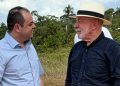 Governador Roberto Cidade encontra presidente Lula, sobrevoa BR-319 e reforça apoio à pavimentação da rodovia