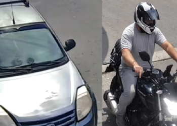 Veja homem ass@ltand0 mulher no bairro Petrópolis; ele é procurado